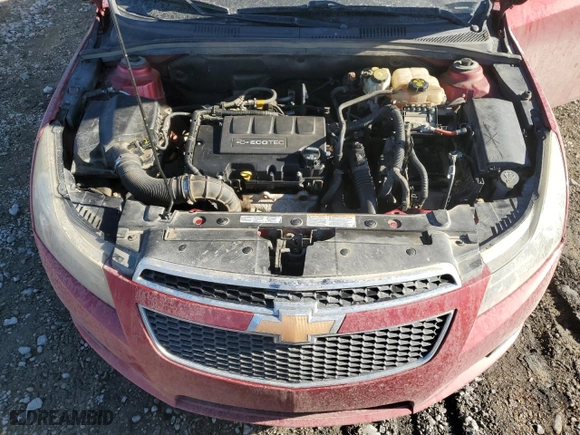 2011 Chevrolet Cruze LT w/2LT with VIN 1G1PG5S97B7289805, listed as a Copart auction lot 52360625 with 238,666 mi miles and Clean Title. Bid and sale history available at carsss.com. Image 11.