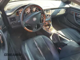 2001 Mercedes-Benz SLK-Class with VIN WDBKK65F71F175734, listed as a Copart auction lot 61874984 with 185,408 mi miles and Salvage Title. Bid and sale history available at carsss.com. Image 8.