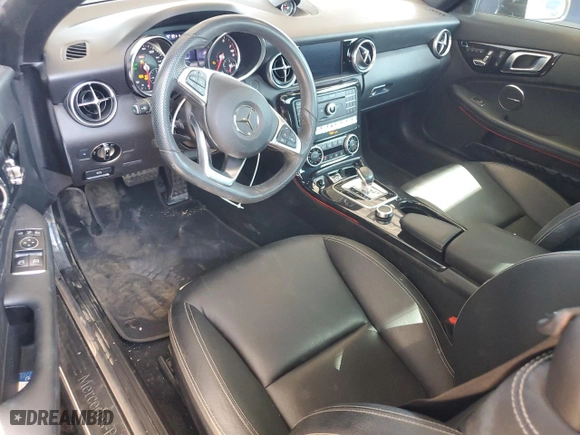 2019 Mercedes-Benz SLC with VIN WDDPK3JA3KF159294, listed as a Copart auction lot 73058894 with 21,632 mi miles and Salvage Title. Bid and sale history available at carsss.com. Image 8.
