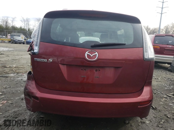 2009 Mazda 5 Touring with VIN JM1CR293290347354, listed as a Copart auction lot 87063354 with 137,808 mi miles and Salvage Title. Bid and sale history available at carsss.com. Image 6.