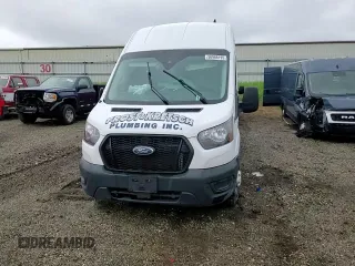 2022 Ford Transit Cargo with VIN 1FTBR2X89NKA80612, listed as a Copart auction lot 56966195 with 55,119 mi miles and Non repairable. Bid and sale history available at DreamBid. Image 14.