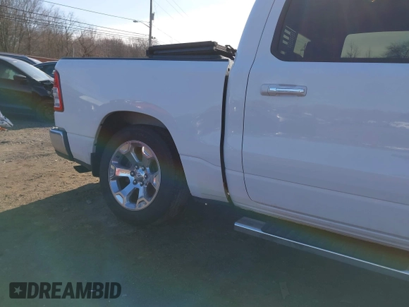 2019 Ram 1500 Big Horn/Lone Star with VIN 1C6RRFFG7KN646220, listed as a IAAI auction lot 41590713 with 115,807 mi miles. Bid and sale history available at carsss.com. Image 19.