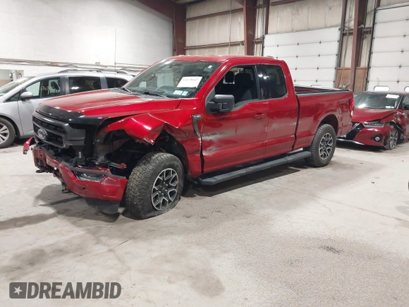 2021 Ford F-150 XL with VIN 1FTFX1E55MFA44207, listed as a IAAI auction lot 42179647 with 67,900 mi miles and . Bid and sale history available at DreamBid. Image 18.