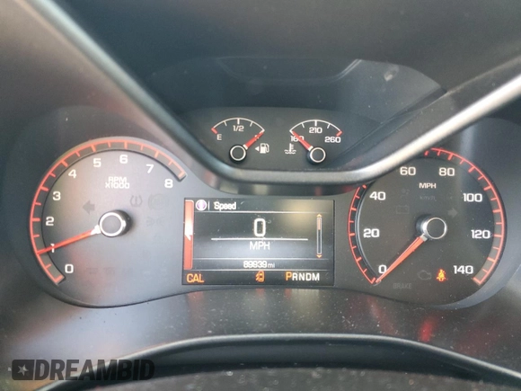 2016 GMC Canyon z VIN 1GTH5CE34G1386158, wystawiony jako Copart lot #45402215 z przebiegiem 89 939 mil mil oraz Szkoda całkowita • Salvage title. Historia ofert i sprzedaży dostępna na DreamBid. Obrazek 9.