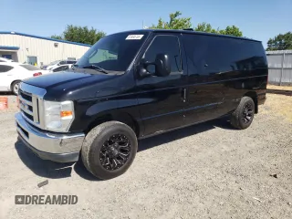 2013 Ford Econoline Cargo Commercial with VIN 1FTNE1EW8DDB19505, listed as a Copart auction lot 61860735 with 300,941 mi miles and Clean title. Bid and sale history available at DreamBid. Image 1.