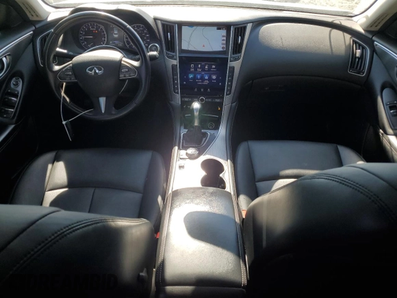 2015 Infiniti Q50 Premium with VIN JN1BV7AP7FM334979, listed as a Copart auction lot 48894565 with 150,217 mi miles and Salvage Title. Bid and sale history available at carsss.com. Image 8.