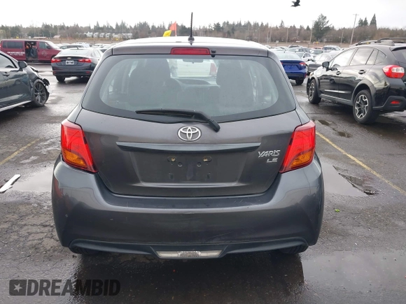 2015 Toyota Yaris L with VIN VNKKTUD38FA043393, listed as a IAAI auction lot 41573010 with 107,146 mi miles and . Bid and sale history available at DreamBid. Image 17.