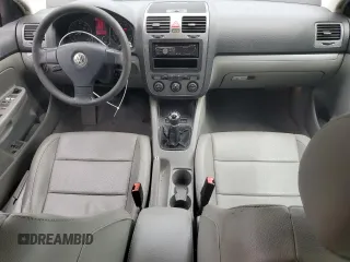 2005 Volkswagen Jetta 2.5L with VIN 3VWRG71K45M628981, listed as a Copart auction lot 58531595 with 128,217 mi miles and Salvage title. Bid and sale history available at DreamBid. Image 8.