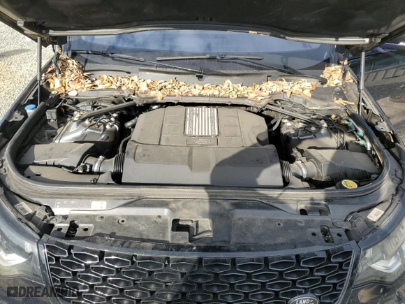 2017 Land Rover Discovery HSE Luxury with VIN SALRHBBV9HA041231, listed as a Copart auction lot 86374134 with 125,265 mi miles and Salvage Title. Bid and sale history available at carsss.com. Image 12.