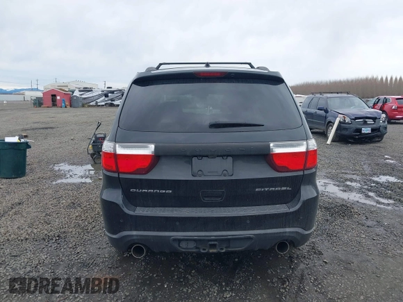 2013 Dodge Durango Citadel with VIN 1C4SDHET9DC510172, listed as a IAAI auction lot 41829385 with 133,710 mi miles and . Bid and sale history available at carsss.com. Image 16.