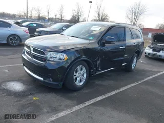 2013 Dodge Durango Crew with VIN 1C4SDJDT9DC538949, listed as a IAAI auction lot 41366816 with 75,675 mi miles. Bid and sale history available at carsss.com. Image 2.