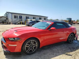 2022 Ford Mustang EcoBoost with VIN 1FATP8UH6N5124426, listed as a Copart auction lot 46550715 with 43,449 mi miles and Clean Title. Bid and sale history available at carsss.com. Image 1.