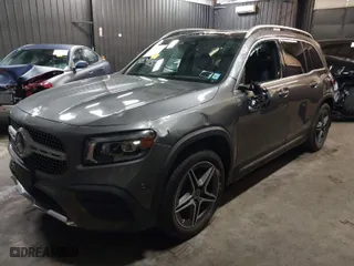 2020 Mercedes-Benz GLB with VIN W1N4M4HBXLW033245, listed as a IAAI auction lot 41839115 with 7,028 mi miles. Bid and sale history available at carsss.com. Image 2.