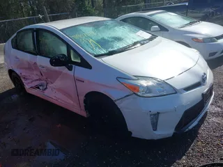 2015 Toyota Prius Four with VIN JTDKN3DUXF1937871, listed as a IAAI auction lot 41907598 with 182,758 mi miles and . Bid and sale history available at DreamBid. Image 1.
