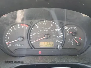 2005 Hyundai Accent GLS with VIN KMHCG45C15U592443, listed as a Copart auction lot 52291025 with 142,263 mi miles and Salvage Title. Bid and sale history available at carsss.com. Image 9.