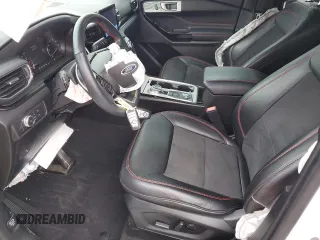 2022 Ford Explorer ST-Line with VIN 1FMSK8KH2NGA28901, listed as a Copart auction lot 48319385 with 51,394 mi miles and Clean title. Bid and sale history available at DreamBid. Image 7.
