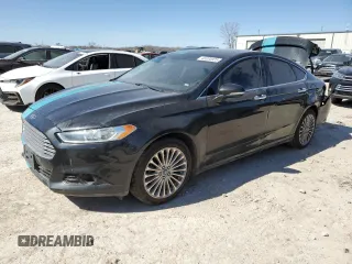 2014 Ford Fusion Titanium with VIN 3FA6P0K99ER196485, listed as a Copart auction lot 48334925 with 202,655 mi miles and Salvage Title. Bid and sale history available at carsss.com. Image 1.