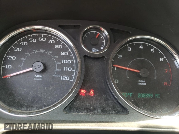 2008 Chevrolet Cobalt LS with VIN 1G1AK18F987233254, listed as a Copart auction lot 68304204 with 208,899 mi miles and Salvage Title. Bid and sale history available at DreamBid. Image 9.