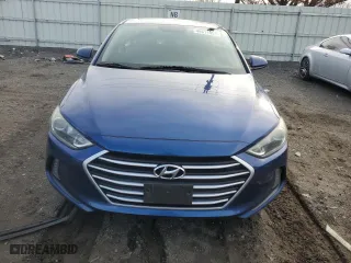 2017 Hyundai Elantra SE with VIN 5NPD84LF5HH142487, listed as a Copart auction lot 49611955 with 173,285 mi miles and Salvage Title. Bid and sale history available at carsss.com. Image 5.