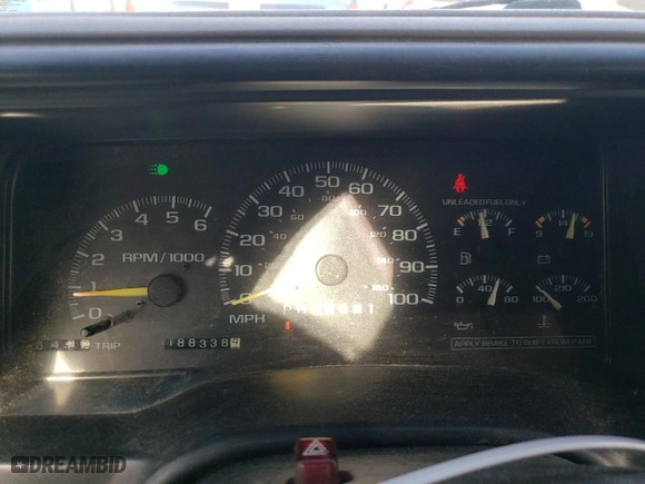 1999 Chevrolet C/K 1500 with VIN 1GCEK19RXXR131661, listed as a Copart auction lot 68070704 with 188,338 mi miles and Salvage Title. Bid and sale history available at carsss.com. Image 9.
