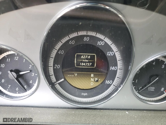 2012 Mercedes-Benz E-Class E 350 Luxury with VIN WDDHF5KB7CA594958, listed as a Copart auction lot 45962475 with 184,737 mi miles and Salvage Title. Bid and sale history available at carsss.com. Image 9.