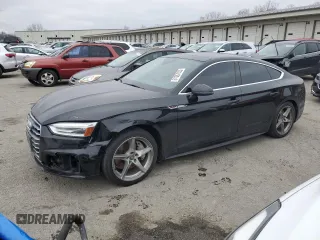 2018 Audi A5 Sportback Premium with VIN WAUDNCF53JA009002, listed as a Copart auction lot 81387833 with 81,885 mi miles. Bid and sale history available at carsss.com. Image 1.