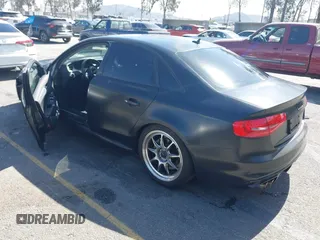 2016 Audi A4 Premium with VIN WAUAFAFL0GN016185, listed as a IAAI auction lot 41691573 with 81,501 mi miles. Bid and sale history available at carsss.com. Image 3.
