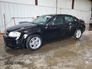 2014 Dodge Avenger SE with VIN 1C3CDZAG9EN221905, listed as a Copart auction lot 64115365 with 105,726 mi miles and Salvage title. Bid and sale history available at DreamBid. Image 1.