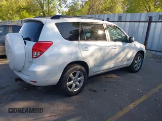 2007 Toyota RAV4 Limited with VIN JTMBK31VX75038508, listed as a IAAI auction lot 42161716 with 225,197 mi miles. Bid and sale history available at carsss.com. Image 4.
