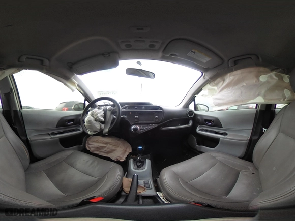 2014 Toyota Prius c One with VIN JTDKDTB31E1559712, listed as a IAAI auction lot 41286514 with 173,321 mi miles. Bid and sale history available at carsss.com. Image 18.