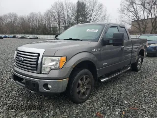 2011 Ford F-150 XL with VIN 1FTFX1ET9BFB60294, listed as a Copart auction lot 49955825 with 161,724 mi miles and Clean Title. Bid and sale history available at carsss.com. Image 1.