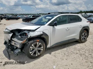 2024 Toyota bZ4X XLE with VIN JTMAAAAA9RA047839, listed as a Copart auction lot 60468895 with 7,136 mi miles and Salvage title. Bid and sale history available at DreamBid. Image 1.
