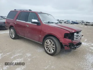 2017 Ford Expedition Platinum with VIN 1FMJU1MT2HEA13717, listed as a Copart auction lot 45651025 with 114,340 mi miles and Salvage title. Bid and sale history available at DreamBid. Image 4.