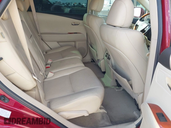 2010 Lexus RX 350 with VIN 2T2ZK1BA6AC021080, listed as a IAAI auction lot 41751493 with 173,002 mi miles. Bid and sale history available at carsss.com. Image 8.