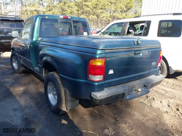 1998 Ford Ranger XL with VIN 1FTYR10CXWTA84196, listed as a IAAI auction lot 41704818 with 199,566 mi miles. Bid and sale history available at carsss.com. Image 3.