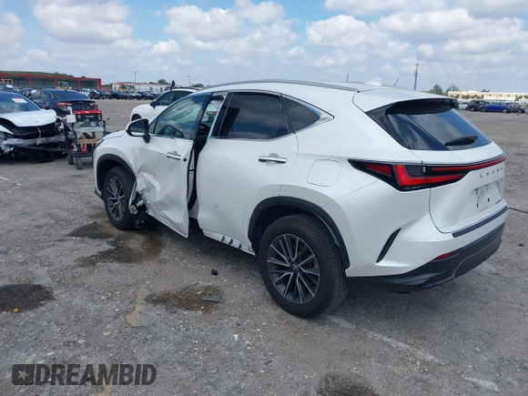 2024 Lexus NX 250 с VIN 2T2ADCAZ9RC015022, выставлен на аукционе IAAI как лот 42053721 с пробегом 11 458 миль миль и . История ставок и продаж доступна на DreamBid. Изображение 3.