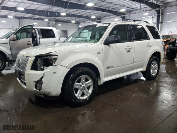 2009 Mercury Mariner Hybrid with VIN 4M2CU29339KJ14631, listed as a Copart auction lot 71823674 with 190,853 mi miles and Salvage Title. Bid and sale history available at carsss.com. Image 1.