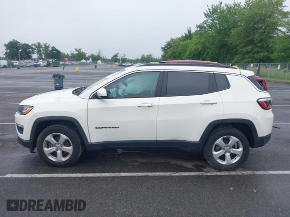 2021 Jeep Compass Latitude with VIN 3C4NJDBB6MT537568, listed as a IAAI auction lot 42528180 with 74,003 mi miles and . Bid and sale history available at DreamBid. Image 14.