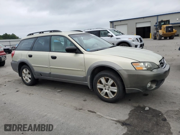 2005 Subaru Legacy Outback z VIN 4S4BP61C557336317, wystawiony jako Copart lot #61264215 z przebiegiem 156 893 mil mil oraz Szkoda całkowita • Salvage title. Historia ofert i sprzedaży dostępna na DreamBid. Obrazek 4.