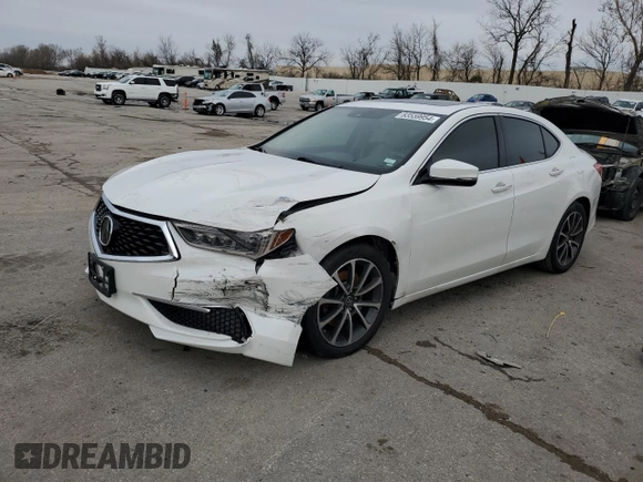 2020 Acura TLX with VIN 19UUB2F3XLA002508, listed as a Copart auction lot 83559954 with 101,422 mi miles and Salvage Title. Bid and sale history available at carsss.com. Image 1.