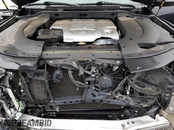 2015 Lexus LX 570 with VIN JTJHY7AX7F4186473, listed as a Copart auction lot 38514814 with 60,837 mi miles and . Bid and sale history available at DreamBid. Image 12.