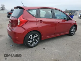 2015 Nissan Note SV with VIN 3N1CE2CP9FL400740, listed as a Copart auction lot 81743644 with 96,787 mi miles and Clean Title. Bid and sale history available at DreamBid. Image 3.