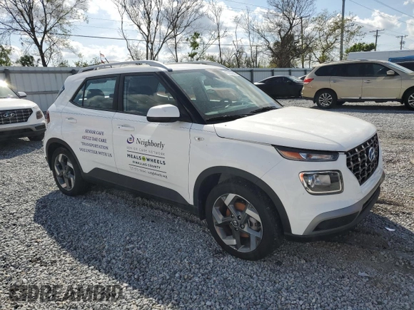 2024 Hyundai Venue SEL with VIN KMHRC8A37RU308208, listed as a Copart auction lot 45903645 with Not provided miles and Salvage title. Bid and sale history available at DreamBid. Image 4.