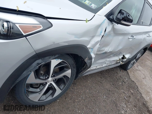 2017 Hyundai Tucson Sport with VIN KM8J3CA29HU596173, listed as a IAAI auction lot 42191106 with 52,598 mi miles and . Bid and sale history available at DreamBid. Image 22.