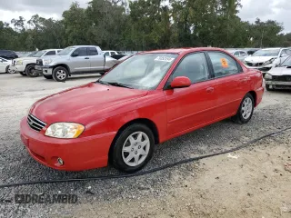 2003 Kia Spectra with VIN KNAFB121735303071, listed as a Copart auction lot 79352594 with 50,272 mi miles and Non Repairable. Bid and sale history available at DreamBid. Image 1.