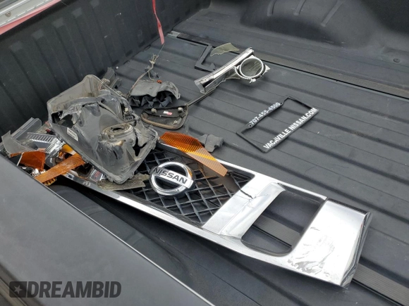 2011 Nissan Titan SV with VIN 1N6AA0ED9BN319929, listed as a Copart auction lot 45452305 with 173,358 mi miles and Salvage title. Bid and sale history available at DreamBid. Image 14.