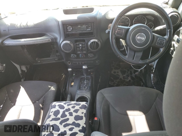 2015 Jeep Wrangler Unlimited Sport RHD with VIN 1C4BJWKG0FL690763, listed as a Copart auction lot 48823714 with 156,714 mi miles and Salvage title. Bid and sale history available at DreamBid. Image 8.