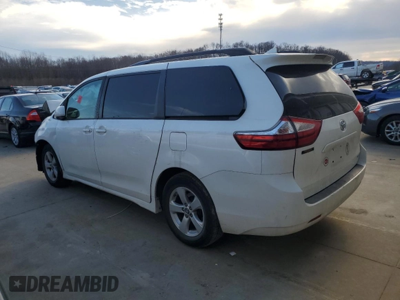 2019 Toyota Sienna LE Auto Access Seat with VIN 5TDKZ3DC9KS017027, listed as a Copart auction lot 46570375 with 82,350 mi miles and Salvage Title. Bid and sale history available at DreamBid. Image 2.