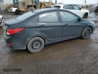 2016 Hyundai Accent SE with VIN KMHCT4AE7GU070485, listed as a Copart auction lot 47302385 with 152,330 mi miles and Salvage Title. Bid and sale history available at carsss.com. Image 3.