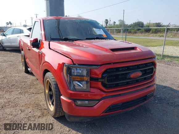 2023 Ford F-150 XL with VIN 1FTMF1C50PKD61840, listed as a IAAI auction lot 41194194 with Not Provided miles and . Bid and sale history available at carsss.com. Image 1.